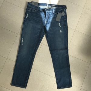 Seven for All Mankind skinny relaxed jeans